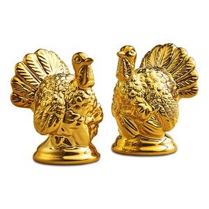 Martha Stewart harvest salt and pepper shakers set. Thanksgiving.